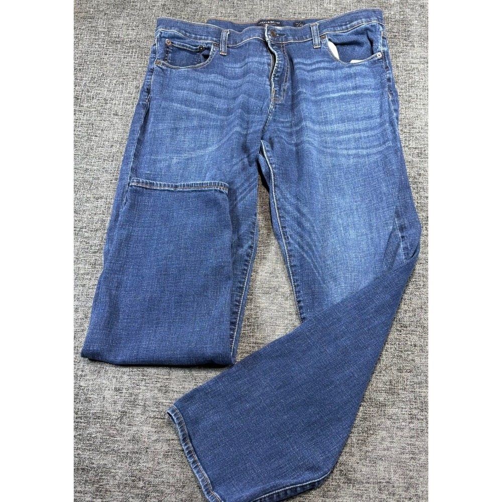 Lucky Brand 221 Straight Jeans Mens 38x32 Blue Medium Wash Denim Pants